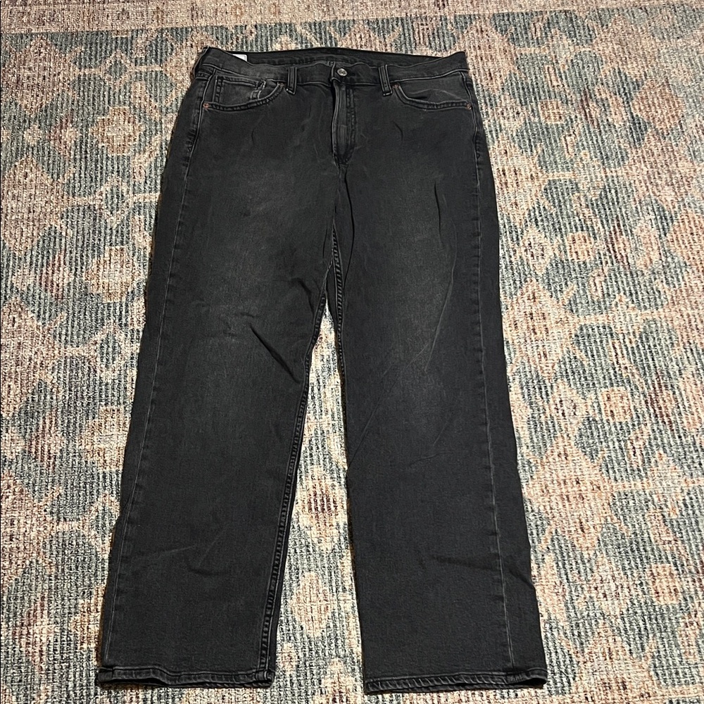 GAP Straight Leg Jeans - Black Wash